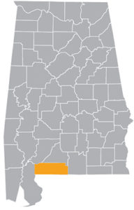 Escambia County Map UBCD